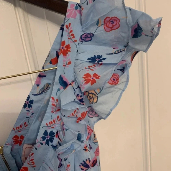 Banjanan Maya Dress in Blue Floral Size Small NWT - Picture 5 of 9